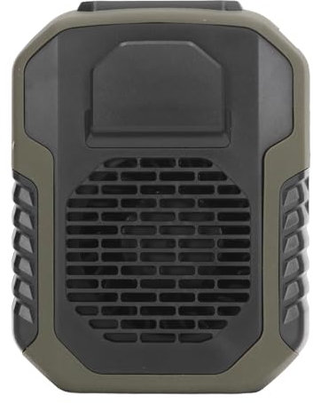 Mini Waist Fan, 6000mah Mini Hanging Waist Fan USB Charging DC 5.0V 2.0A for Outdoor Work (OD Green)