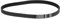 sourcing map 220J6 Gummi-Poly-Keilriemen, 6 Rippen PJ Keilrippenriemen 558 mm Länge x 14 mm Breite x 3,5 mm Dicke, Industriegetriebe-Antriebsriemen