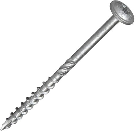 Vis charpente acier zingué 8 x 100 TX40 - ESSBOX de 50 pièces - SCELL-IT