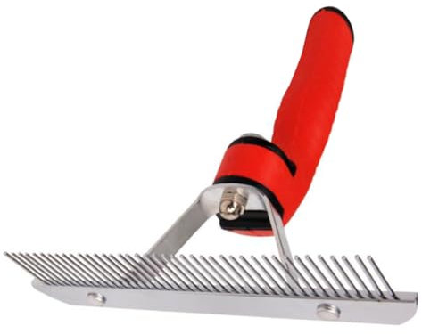 Housoutil Tierhaarknotenentferner Hundekamm Einreihig Tierpflegewerkzeug Tierbedarf Tierzubehör Home Shop Essential