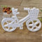 Supatmul Fahrrad Silikonform, Fahrrad Kerzenformen zum Gießen, Fahrrad Schlüsselanhänger Form, Silikon Schokolade Fondant Fahrradform für Kerzen, Gips, Handwerk, Tischstatue