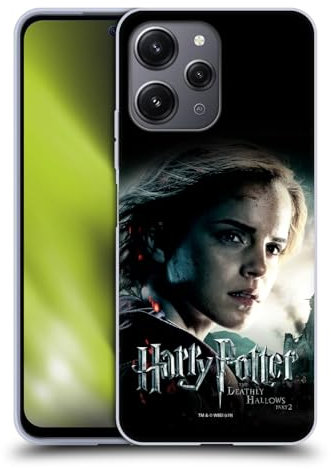 Head Case Designs Offizielle Harry Potter Hermione Granger Deathly Hallows VIII Soft Gel Handyhülle Hülle kompatibel mit Xiaomi Redmi 12