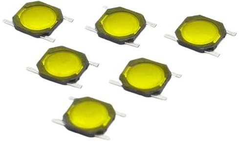 100 Stücke 4 * 4 * 0,8mm 4x4x 0,8 MM 4X4X0,8mm Taktile Druckschalter Takt 4 Pin Schalter Mikroschalter SMD