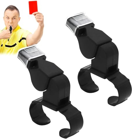 MEKEET 2PCS Sports Finger Grip Whistles