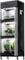 Spider Farmer 2025 Pflanzenständer Grow Lampe Kit, 4 Etagen Pflanze Regal mit 6 Stück 30cm Vollspektrum LED Lights und GrowZelt für Seed Starting Pflanzen Wachstum 40x30x120CM