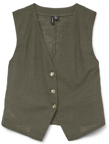 VERO MODA Vmcaia Sl Vest Wvn Noos