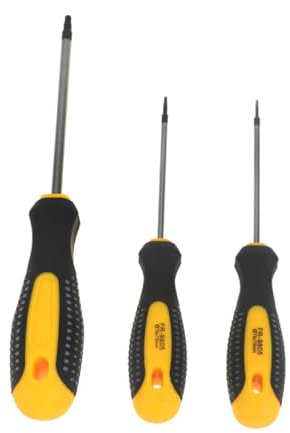 Mikikit 3 Pezzi Cacciavite a Stella Di Sicurezza Per Controller Wireless Per Console Slim e Altri Dispositivi Realizzato in Materiale Resistente (t5 + +)