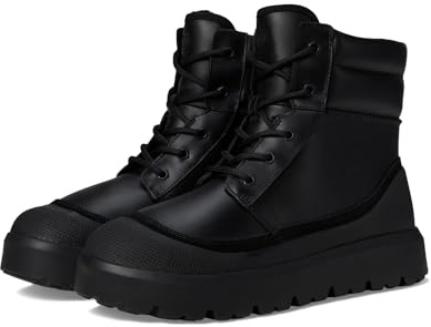 UGG Men's Neumel High Weather Hybrid Fashion Boot, Black/Black, 16 UK