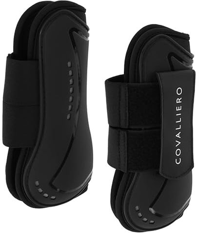 Covalliero Gamaschen TecAir 2.0 Black FS 2025, Größe:Full (L)