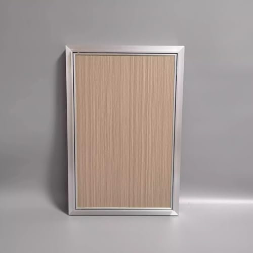 MegLob Holzmaserungs-Revisionsklappe, Unsichtbare Metallfeder-Revisionsklappe, Robuste Revisionsklappe Aus Aluminiumlegierung, Wandlochabdeckung Für Sanitär-Revisionsklappen,80 * 180cm