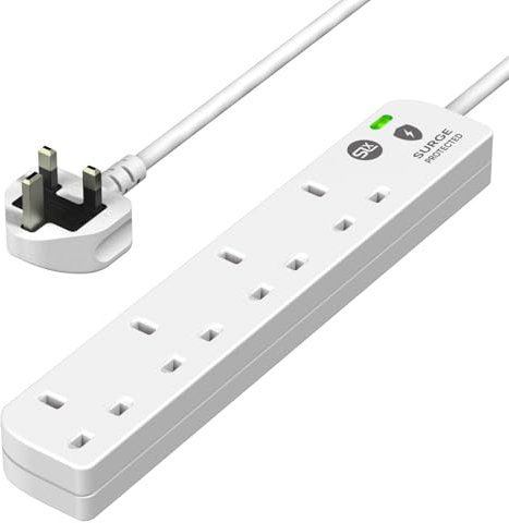 SLx Extension Lead (4-Gang Surge Protected, 2m)