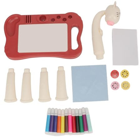 Kids Smart Drawing Projector Table Multifunctional Educational Toy for Learning Draw Sketch Applicable for Children (Cat)