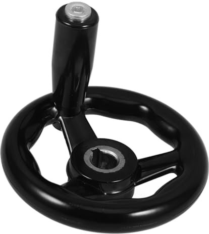 Ciieeo Manivelle Rotative Pour Fraiseuse Outil Volant Rotation Trois Manivelles Démontage Accessoire De Noir