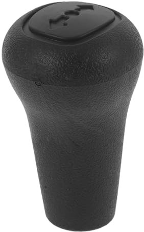 ABOOFAN Testa del carrello elevatore filettato zigrinato forma maniglia maniglie sostituzione adatto pomello del cambio del carrello elevatore pomello del carrello elevatore plastica Nero