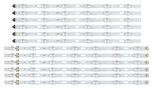 VPVCKMVTVZ LED Backlight Strip Fit For SamSung UN50KU6300 UE50KU6000 50 TV S_KU6K_50_FL30 LM41-00253A 00254A BN96-39657A 39658A