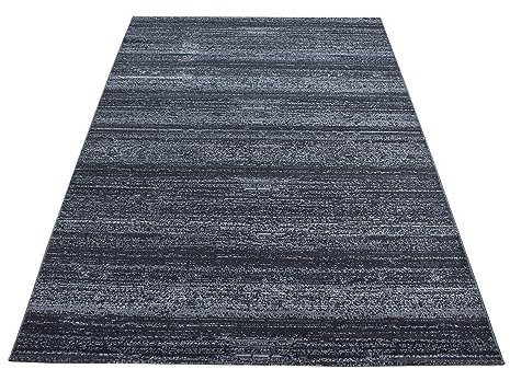 KADIMA DESIGN Kurzflorteppich Einfarbig Uni Pflegeleicht Waschbar Strapazierfähig Grau 80x150 cm Wohnzimmer Schlafzimmer Fußbodenheizung geeignet Schadstoffgeprüft Gekettelt Oeko-TEX | INN