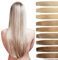 Tape Extensions Echthaar Haarverlängerung 60cm Tape In Haare mit Klebeband 40 Tressen x 4 cm breit und 2,5g Gewicht pro Tresse Farbe #18 Dunkelblond