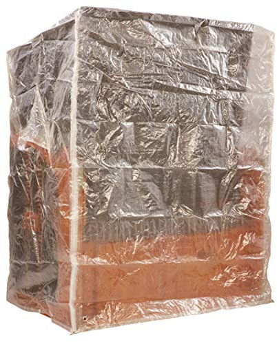 intergrill Strandkorbschutzhülle 150 x 120 x 85cm für Ostsee Transparent Pet Abdeckplane Schutzhaube