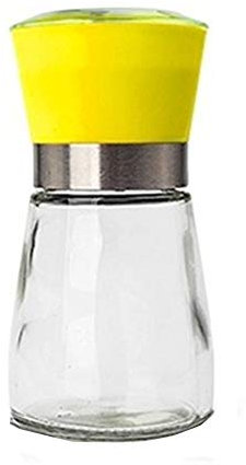 Pepper Grinder Pepper Mills Grinders Electric Salt and Pepper Mill Salt Black Pepper Grinder Salt Grinder Mill Salt and Pepper Salt and Pepper Shaker 13.5X6.5,Yellow