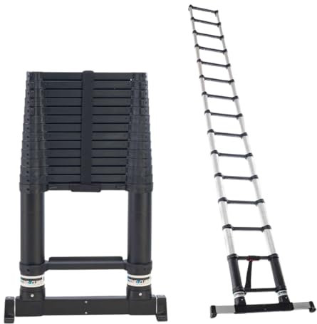 TB Davies 4.4m (14.43ft) Xtend+Climb SuperPRO S2.0 Telescopic Ladder, Storage Height 1.03m (3.37ft), Max Load 150kg