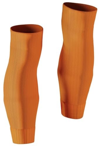 TEKKERZ Leg Sleeves - The Custom feel for over the calf/knee high socks for soccer, football, baseball, basketball, rugby (Orange)