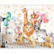 murando - Papier peint panoramique animal 400x280 cm - Revêtement mural décoration salon - Design moderne - Tendances du monde des enfants bébé coloré pour enfants animaux g-C-0367-a-a