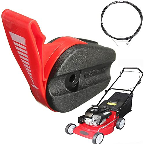 Luxuypon Interrupteur de contrôle de câble pour tondeuse à gazon à essence et interrupteur électrique