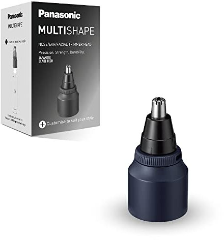 Panasonic MULTISHAPE - système modulaire de soins corps, cheveux et visage - ER-CNT1 : Tête tondeuse de précision pour nez, oreilles et visage, Noir