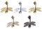 Türklopfer, Libelle, massives Messing, verschiedene Ausführungen, poliertes Chrom