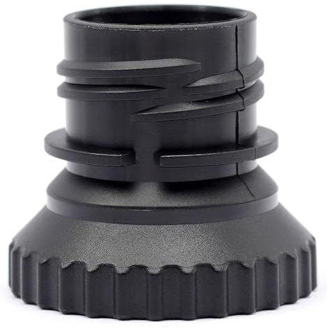 Convenient and Quick Connect Adapter Plastic Material Black Adapter Sodas Refill Adapter for Beverage Makers Glass Bottle Adapter
