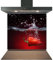 Printed Toughened Glass Splashback for Kitchen, Tempered Heat Resistant Glass Splashbacks for Cookers (Design 2001, 60 x 60cm)