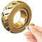 OBEST Fingerspielzeug EDC Spielzeug für Erwachsene, Stress Relief Fidget Toys, magnetisch Metall ADHS Spielzeug, Casual Fidget-Ringe, Stressabbau Slider Spielzeug, Spin Ringe