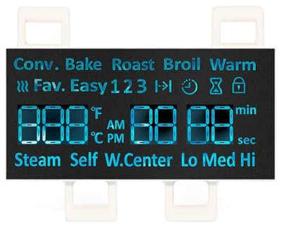 Écran LED DE07-00129A - Pour réparation de cuisine - Texture de pièce de rechange pour cuisinière