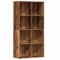 vidaXL Bibliothèque Vieux Bois 66x30x130 cm Bois d'ingénierie, bibliothèque, Armoire de Rangement, Support de Rangement, étagère, étagère à Livres