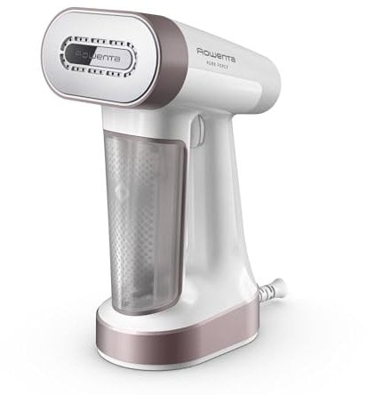 Rowenta Pure Force, Ferro da Stiro Verticale e Orizzontale 2-in-1 a Riscaldamento Rapido, 4 Modalità per Tutti i Tipi di Tessuti e Capacità 180ml, DR8720F0