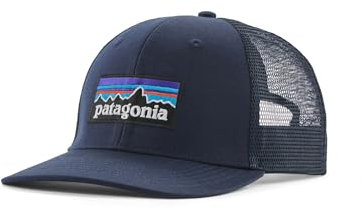 Patagonia 38289 Nena Logo Trucker Hat Herren, blau, One Size