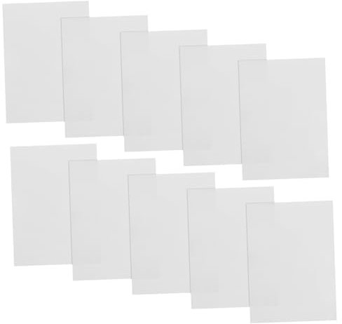Gadpiparty 50blätter Durchscheinendes Transparentpapier Für Einladungen Weißes Künstlerpapier Zum Skizzieren Und Durchpausen Bedruckbar Und Klar