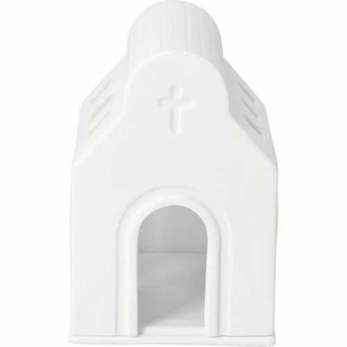 Räder Glaubensfreude Lichthaus Heilige Kirche aus Porzellan – Deko & Geschenk zu Taufe, Kommunion, Konfirmation & Hochzeit