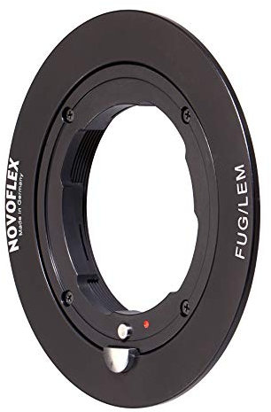 Novoflex Leica M Objektiv auf Fujifilm g-Mount Kamera Adapter (FuG/lem), schwarz