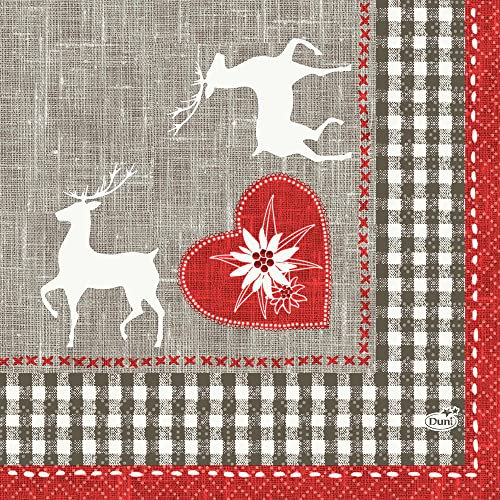 Duni Servietten Alpenglück 33 x 33 cm 50 Stück