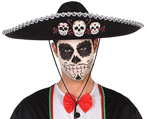 Atosa 58986 Hut Halloween, Unisex – Erwachsene, Schwarz