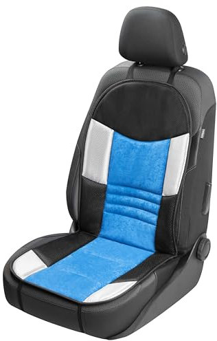 Auto Sitzauflage, Autositzschoner Hunt, PKW Sitzschoner blau schwarz, atmungsaktiv 11666