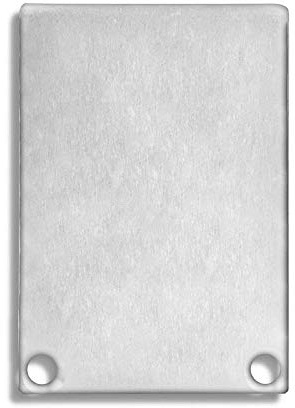 Endkappe EC48 Alu für SURF/DIVE24 mit COVER11, 2 Stk, inkl. Schrauben