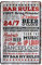 Bar Rules Blechschild - Vintage Retro Deko Metallschild - Dekoration Wanddeko Wandbild Bar Sportsbar Kellerbar Kneipe Partykeller Man Cave Partyraum - Geschenkidee Männer Vater Freund Kumpel - 20x30cm