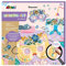 Avenir 6301767 DIY Juwelen Masken, Motiv Katze, Bastelset für Kinder, Kreativ-Set, ab 5 Jahren, Diamond Art, Strasssteine, Katzenmasken, Verkleidung