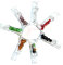 H-ENY 7Pcs Premium Quality Glass Block Social Filter Densgling Suggerimenti - Filtro per Sigarette Riutilizzabile in Vetro