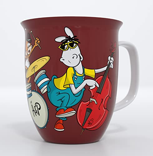 Äffle & Pferdle Porzellan Kaffeebecher Let's Fetz