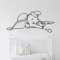 Dumbo Wandtattoos Baby Kinderzimmer niedlich Dumbo Wandaufkleber Spielzimmer Vinyl Dekoration 78cm x 36cm