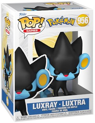 Funko POP! Games: Pokemon - Luxray | Offizielles Gaming Merch - Vinyl Sammelfigur als Regal Deko - Geschenkidee zum Geburtstag für Fans und Sammler