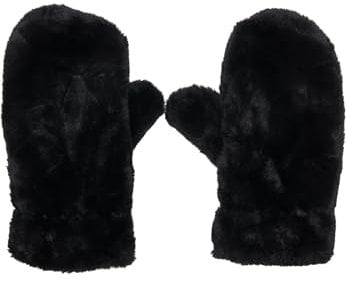 Urban Classics Unisex Handschuhe Teddy Mitten black S/M